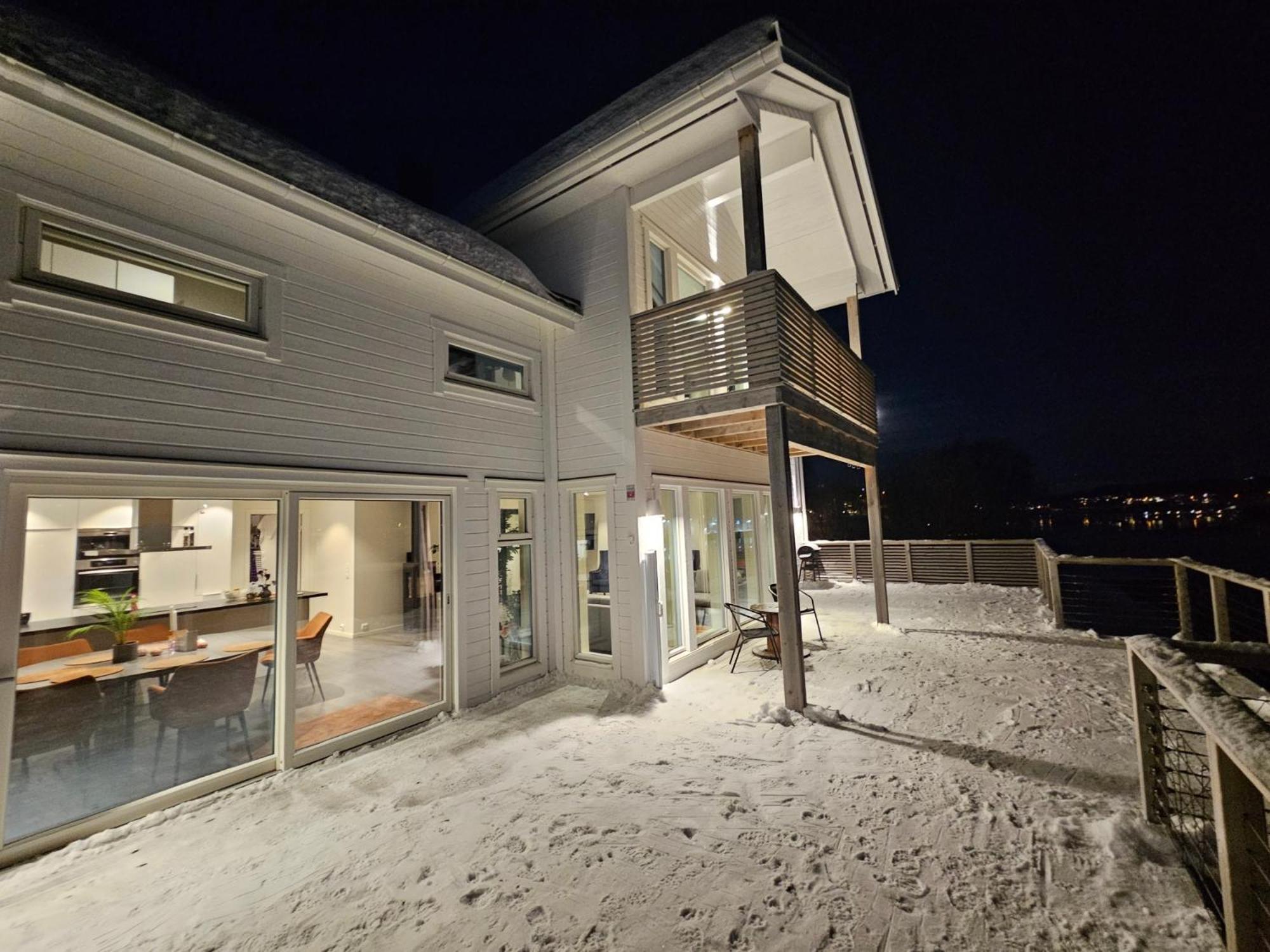 Kaldfjord Sea House Villa Tromsø Exteriör bild