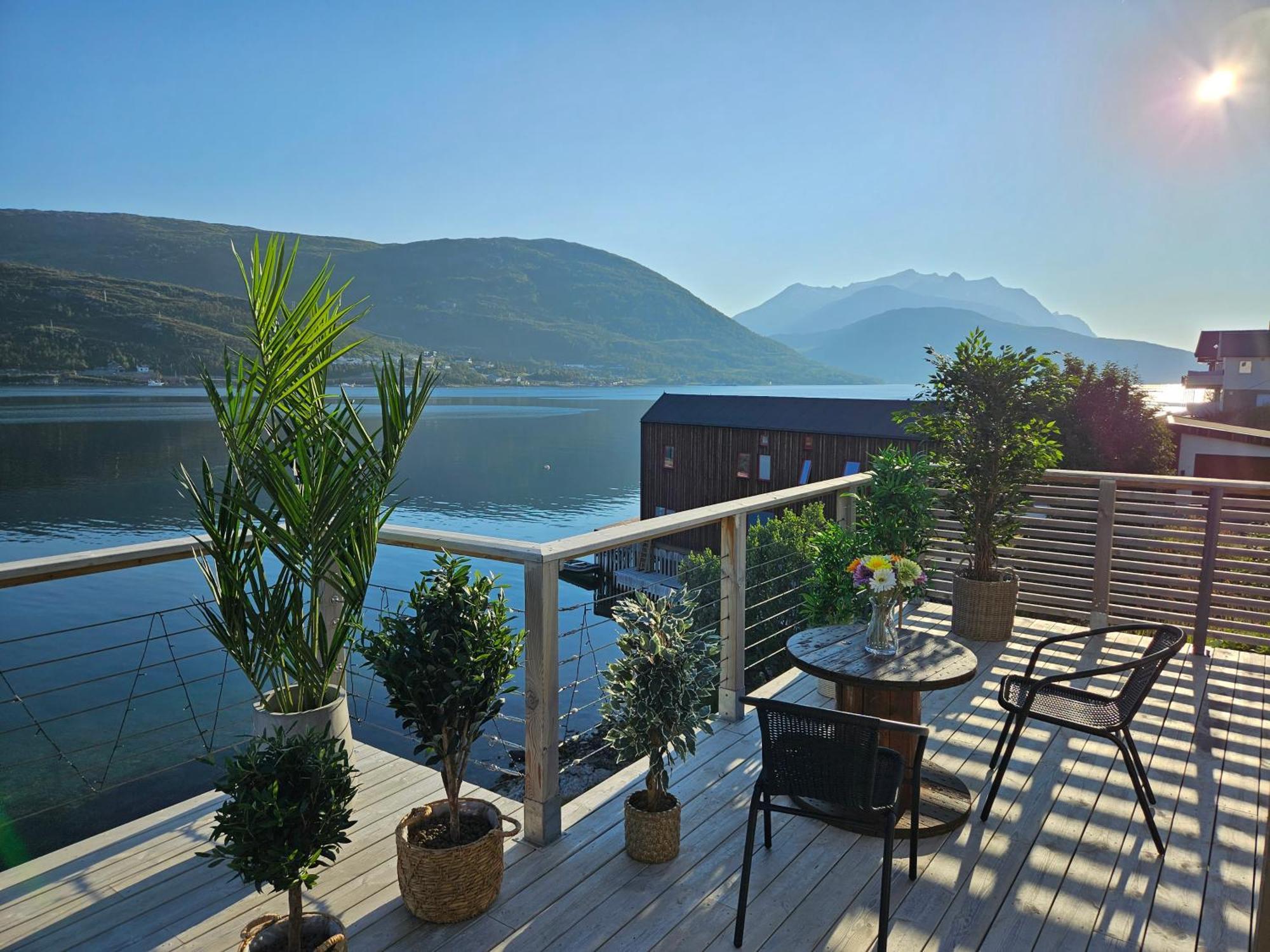 Kaldfjord Sea House Villa Tromsø Exteriör bild
