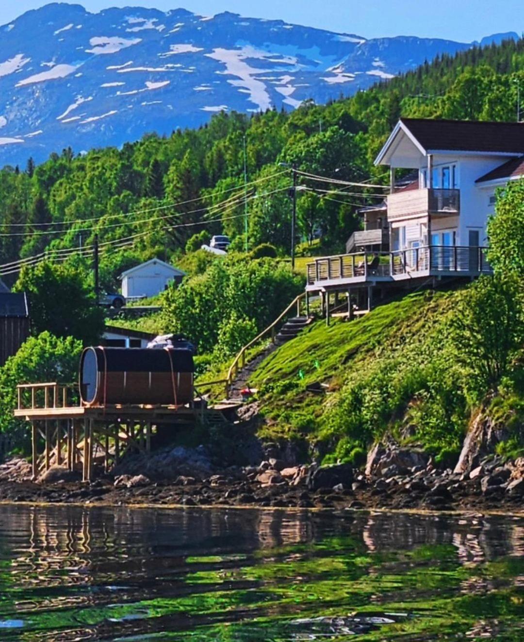 Kaldfjord Sea House Villa Tromsø Exteriör bild