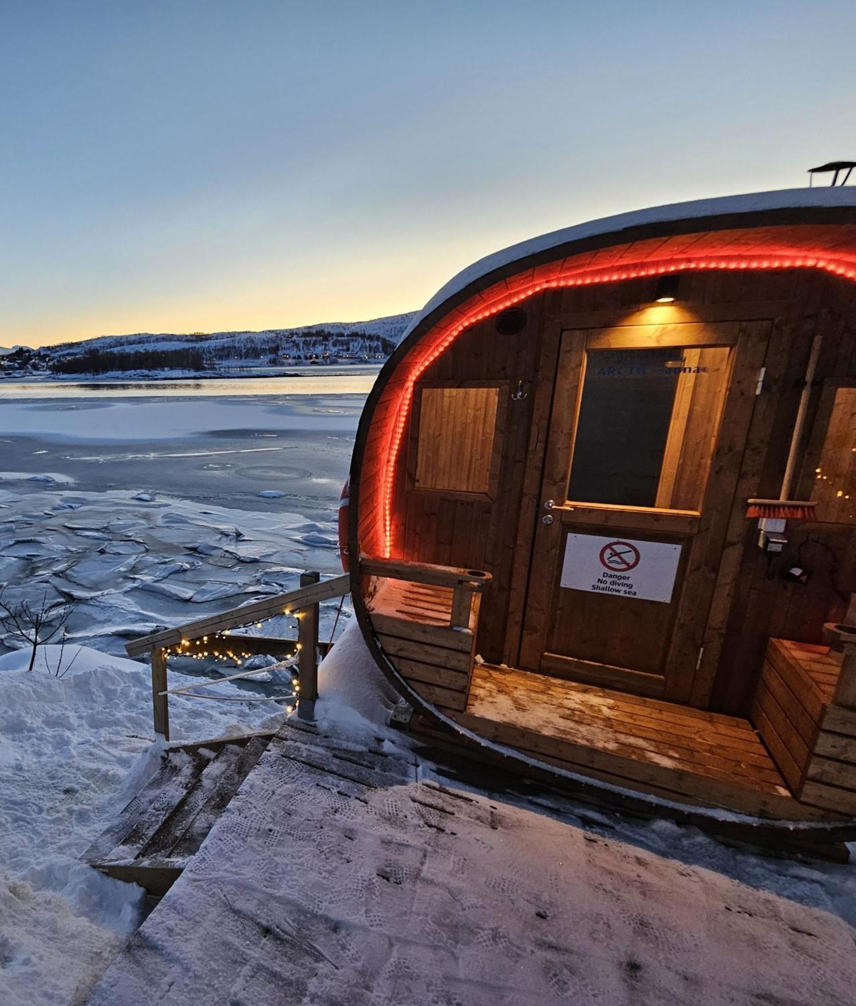 Kaldfjord Sea House Villa Tromsø Exteriör bild