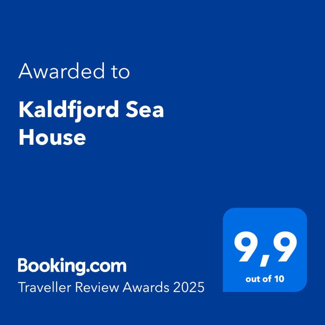 Kaldfjord Sea House Villa Tromsø Exteriör bild
